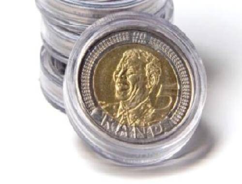 **ENCAPSULATED** 2008 Mandela Birthday R5 Coins UNC ** Untouched & Uncirculated **