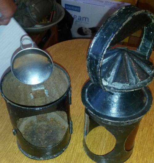 VERY OLD AND VERY RARE RAILWAY LANTERN