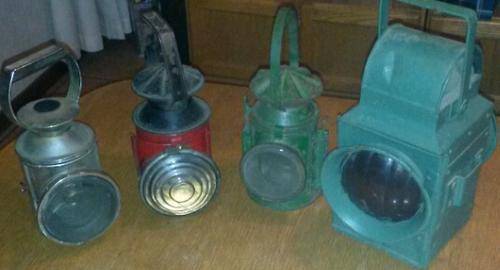 FOUR VERY COLLECTABLE- SET OF FOUR LANTERS