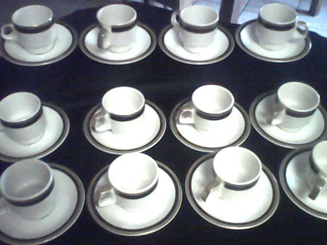 Vintage Continental Espresso Cups and Saucers (12 pairs) - Crazy Wednesday!!!