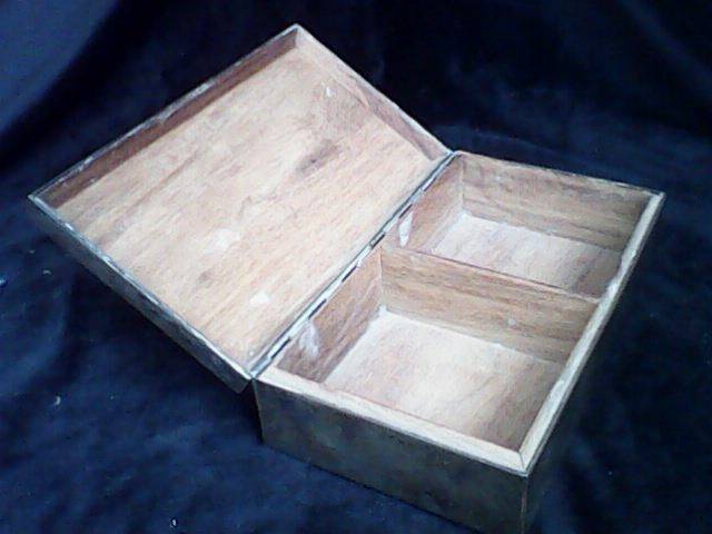 Antique Silver-plated cigar box - Crazy Wednesday!!!