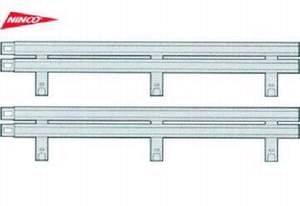 17 x Ninco Crash Barrier 10219 Silver