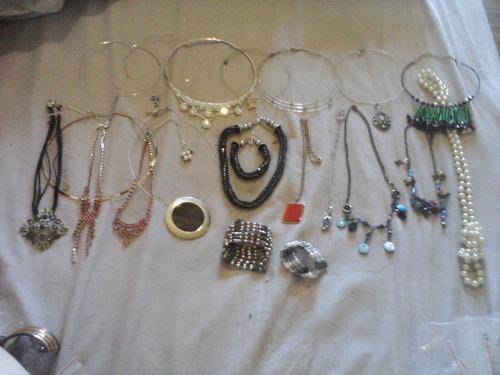 A LOT OF NECKLACES