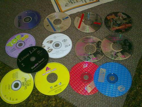 MUSIC CD LOT AS PICTURE