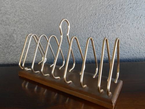 Vintage Retro Toast Slice Holder