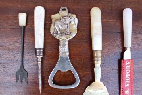 Vintage Mother of Pearl Items