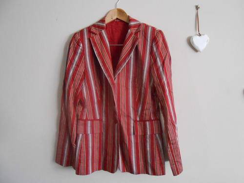 Vintage Red Blazer (Says Great Britain Size 12)