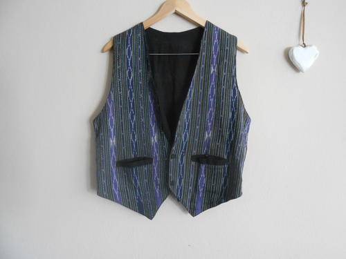Vintage Tapestry Waist Coat (Medium)