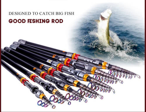 Telescopic Fishing Rod Carbon Sea Fishing