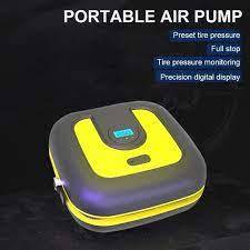12V/120W Cordless Electric Air Pump With Digital Pressure Gauge - High pressure