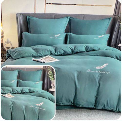 ABSOLUTELY GORGEOUS PASTEL COLOUR - 6pc piece duvet cover FULL SETS