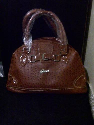 brown handbag