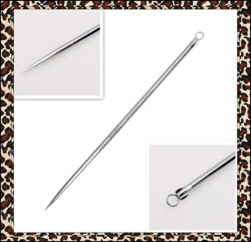 Blackhead Acne Blemish Pimple Needle Remover Tool 2pcs