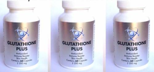 SKIN WHITENING 60 CAPS-GLUTATHIONE PLUS 2200mg SUPER ANTIOXIDANT