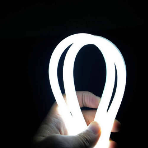 2PC 45CM DRL Flexible LED Tube Strip Daytime Running Lights Angel Eyes Car Styling Par