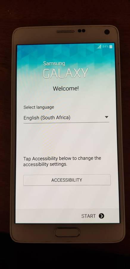 **Samsung Galaxy Note 4** (Perfect Condition)