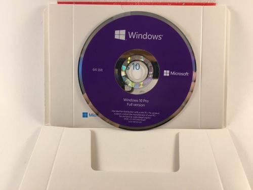 Microsoft Windows 10 Professional PRO 64 Bit FULL Version DVD Sealed Brand New