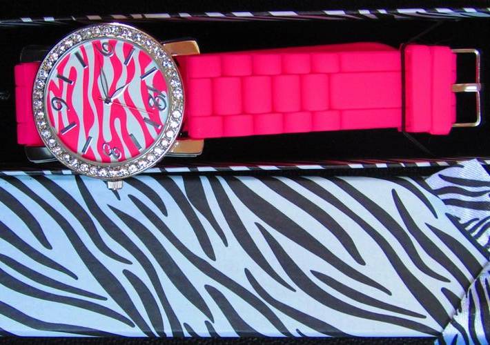 *LAST 1*LUMO PINK zebra print design!!!