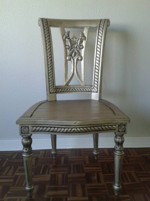 Vintage Gold Chair