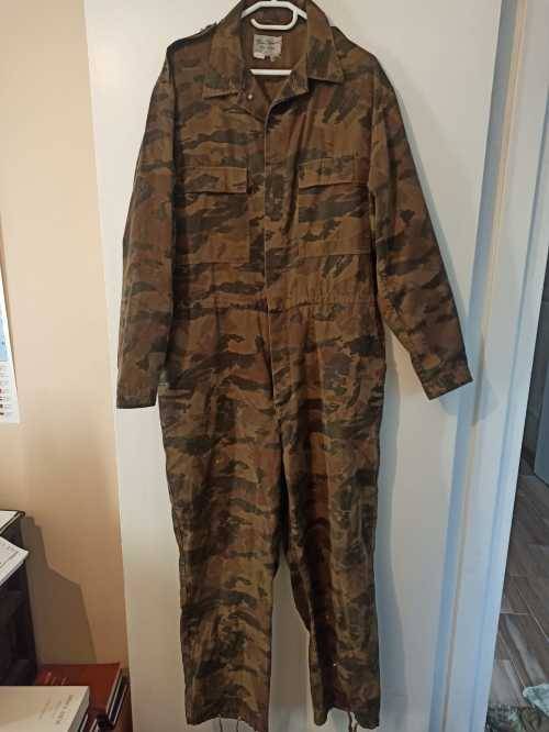 Ciskei camo Overall XL size 117cm very rare find, very similar to SARP camo