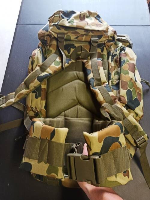 Australian/Auscam Bacpack, Auscam camo