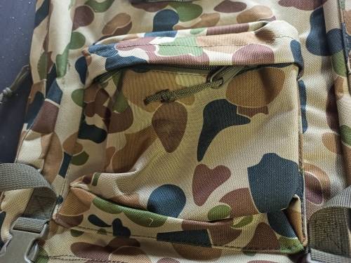 Australian/Auscam Bacpack, Auscam camo