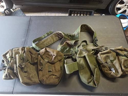 British Army webbing