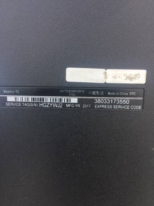 Dell vostro 3568 i3-6006U