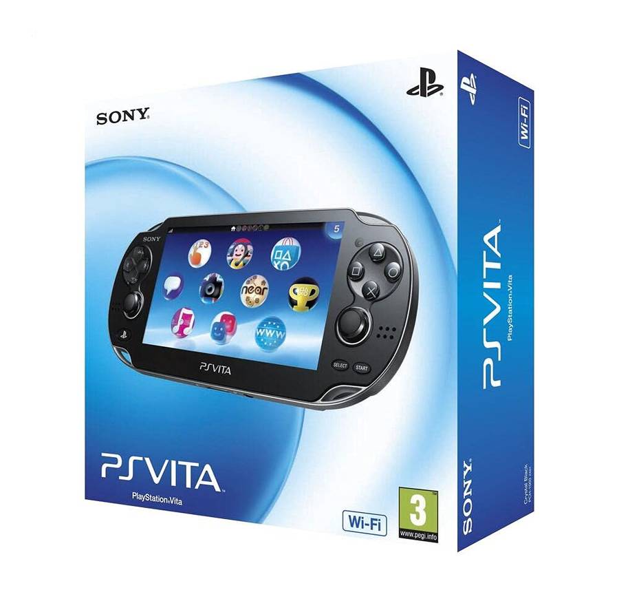 SONY PLAYSTASION VITA (Wi-Fi model) (Chrystal Black)