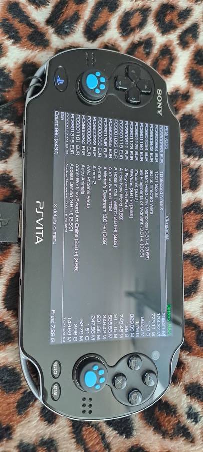 SONY PLAYSTASION VITA (Wi-Fi model) (Chrystal Black)