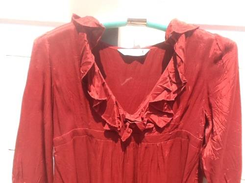 A New Pringle Tunic Dress, Colour Cerese.