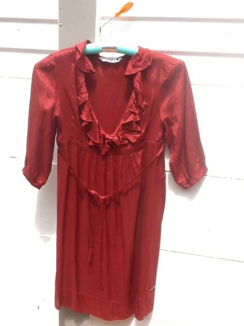 A New Pringle Tunic Dress, Colour Cerese.