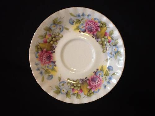 A Royal Albert 'Country Fayre' Sussex Saucer.