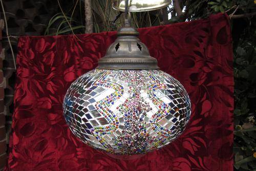 A Very Pretty Modern Mosaic Lamp.
