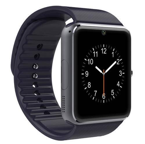 GT08 smartwatch with SIM slot, camera, pedometer, step motion and many other features
