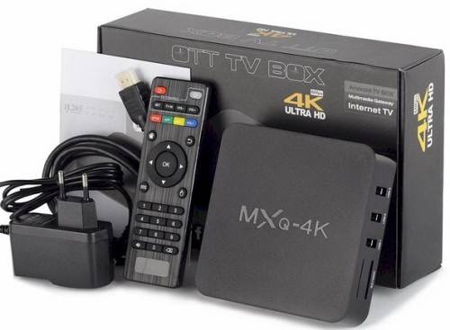 MXQ 4K ULTRA HD Android TV Box
