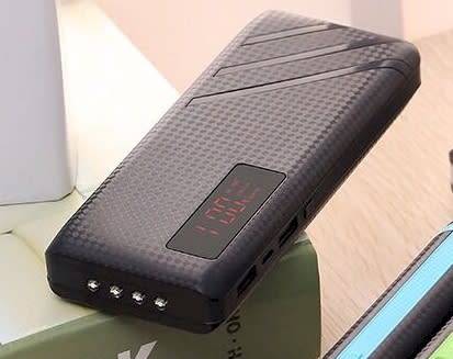 F41 12000mAh power bank with LED lights