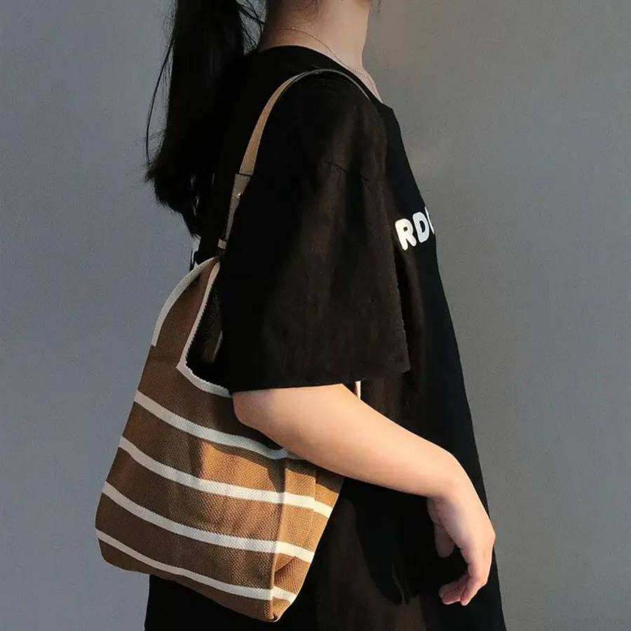 Betty`s Home & Beauty - Soft Knitted Mini Tote Bag