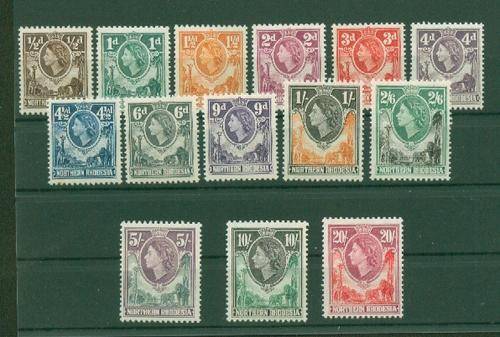 NORTHERN RHODESIA-QEII SUPERB SET-ALMOST LOOKS UMM R1260.00