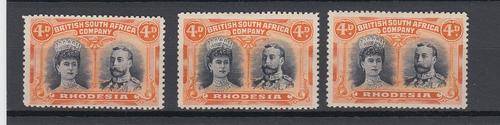BSAC-4d SG 140 SHADES VERY FINE MINT-HINGE REM. R3430.00-SEE BELOW
