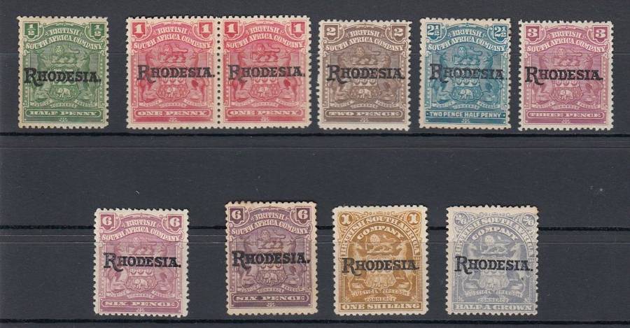 BSAC-VERY FINE MINT LOT BETWEEN 1/2d-2/6d -READ BELOW  R2540.00