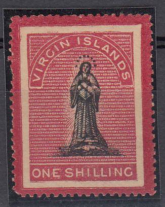 VIRGIN ISL.SG 19 VERY FINE MINT-HINGE REM.   75 POUNDS