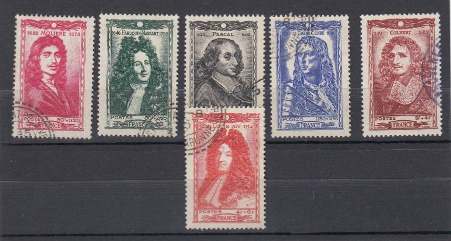 FRANCE-1944 SET VERY FINE USED-HINGE REM.    15 POUNDS