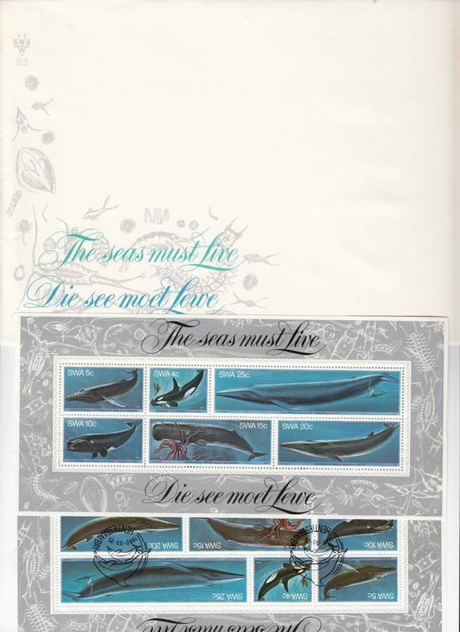 SWA-SCARCE GROUP WHICH INCLUDED THE COVER WITHOUT THE ISSUED M/SHEET !! SEE BELOW