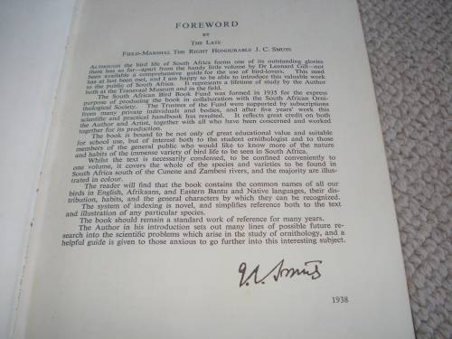 EXTREMELY RARE BOOK " ROBERTS BIRDS OF SOUTH AFRICA " LIMITED AND SIGNED NO 169/300 !!!!!