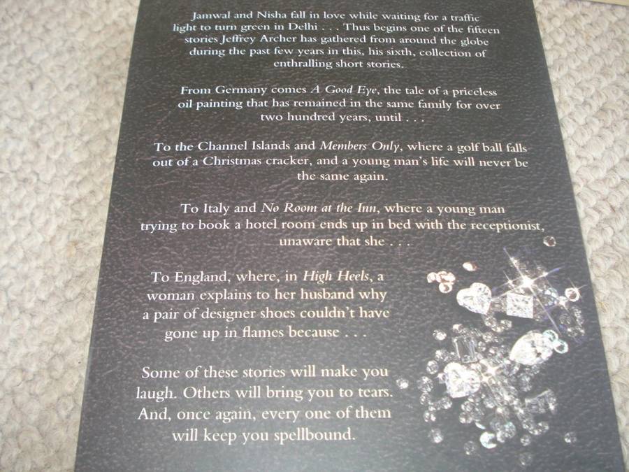 CHRISTMAS BONANZA- ALL SIGNED JEFFREY ARCHER  7 BOOKS-READ BELOW