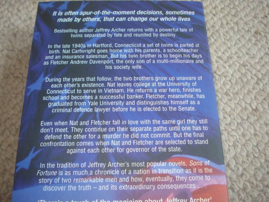 CHRISTMAS BONANZA- ALL SIGNED JEFFREY ARCHER  7 BOOKS-READ BELOW