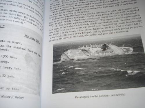 " OCEANOS-SURVIVORS` STORIES " SIGNED FIRST EDITION LOVELY CONDITION