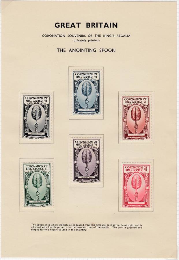 GB-KGVI STUNNING COLLECTION ON 12 PAGES PLUS 30 PAGE " PROCLAIMING THE CORONATION " 1937