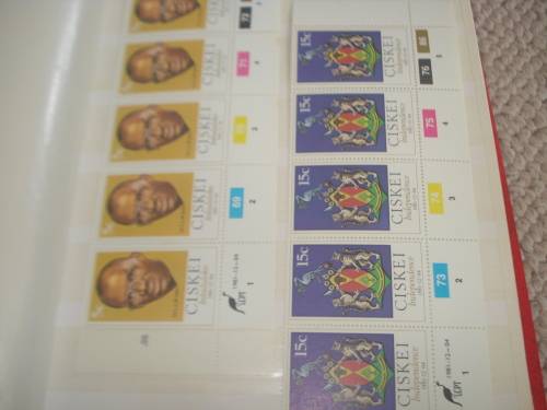 CONTROL BLOCKS BIRDS ETC TO 1986 UNMOUNTED MINT + EXTRAS READ BELOW   R500.00++